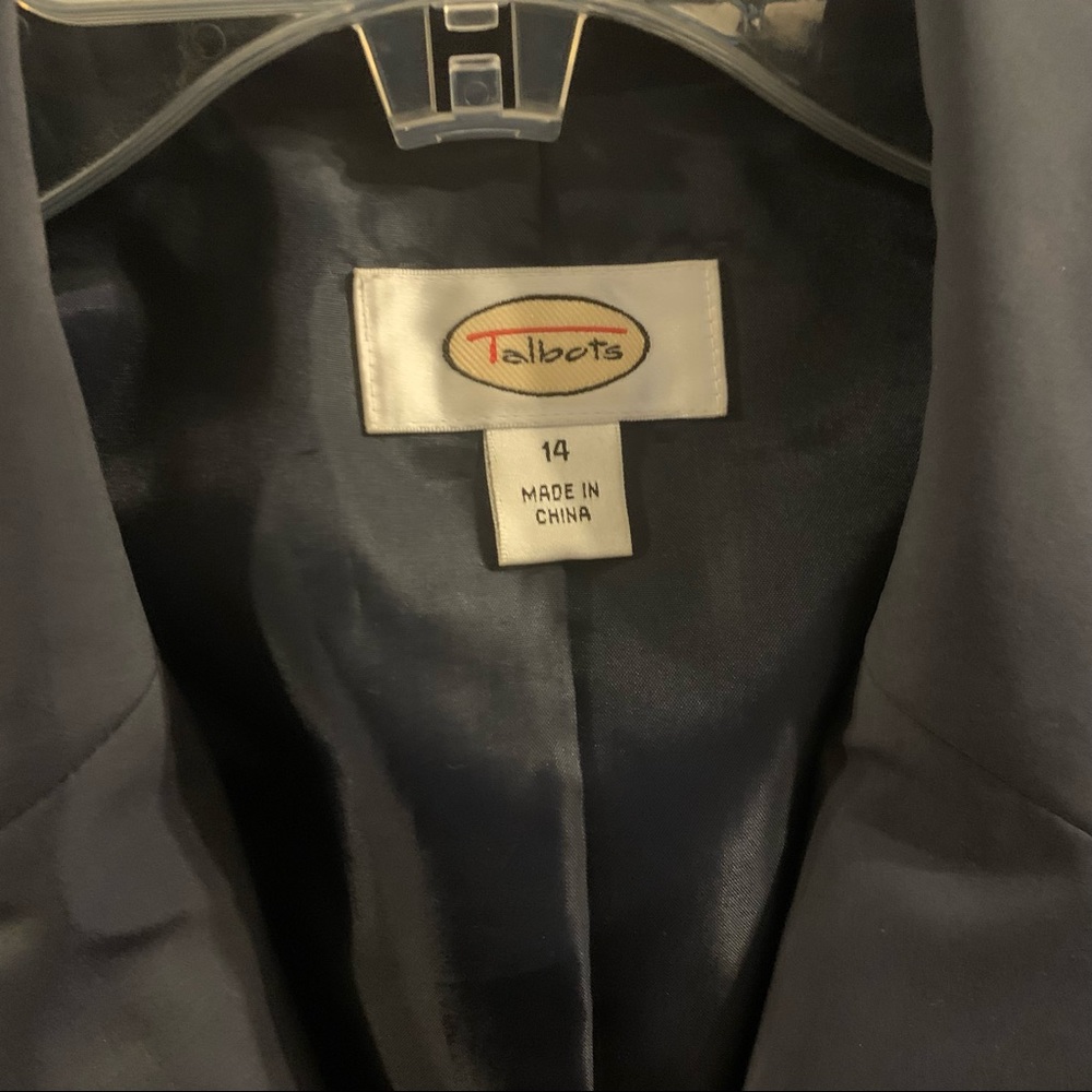 Talbots, Ladies Short Navy Blue Jacket